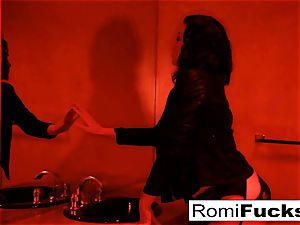 sumptuous marionette Romi lets master Sovereign dominate her